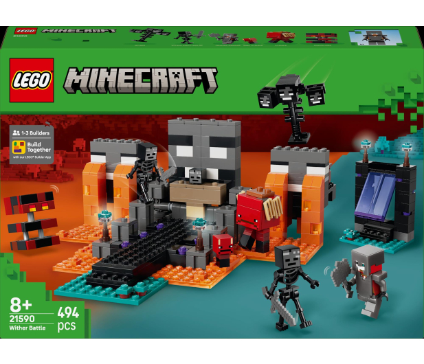 LEGO MINECRAFT 21590 Walka z Witherem - 1473423 - zdjęcie